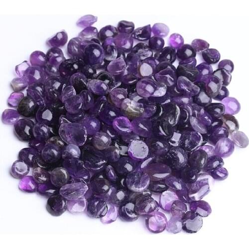 Natural amethyst gravel manual pick crystal stone purify degaussing stone rubble aquarium adorned energy