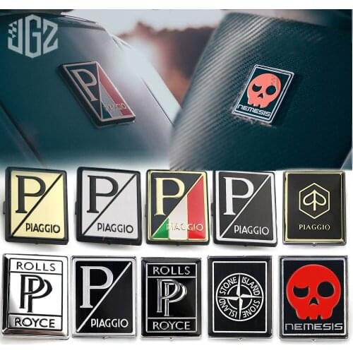 For Vespa Badge Motorcycle Front Tablet Square Sticker Head Fairing Cover GTS 250 300 Sprint Primavera LXV GTV LX PX S 150 125