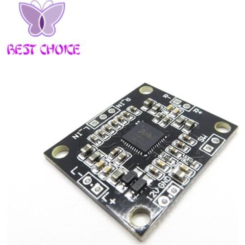5PCS PAM8610 digital power amplifier board 2 x15w dual channel stereo mini class D power amplifier board