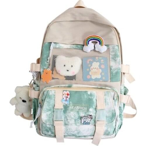 Cute Women Large Capacity Backpack Waterproof Nylon Female Schoolbag College Lady Laptop Backpacks boy Girl Travel Book Bags
