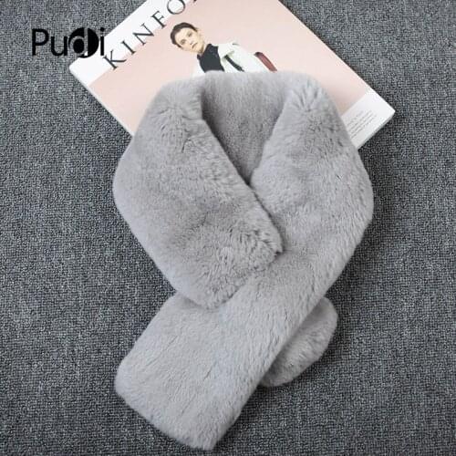 SCM039 Rex Rabbit Fur Scarf Scarves Neck Warmer Wrap Cape Shawl Poncho Snood Many Colors Snood