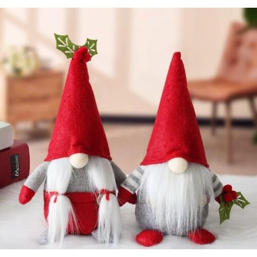 Cherry Gnome Handmade Scandinavian Tomte Nordic Nisse Elf Dwarf Kitchen Farmhouse Home Decoration