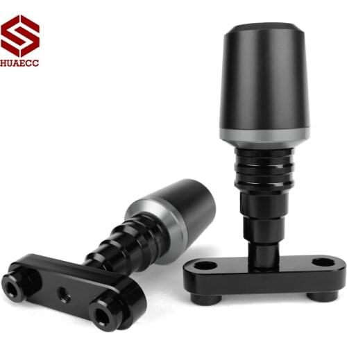 HUAECC CNC Aluminum Frame Sliders Crash Falling Protector for Duke 390 250 200 125 DUKE390 DUKE250 DUKE200 DUKE125