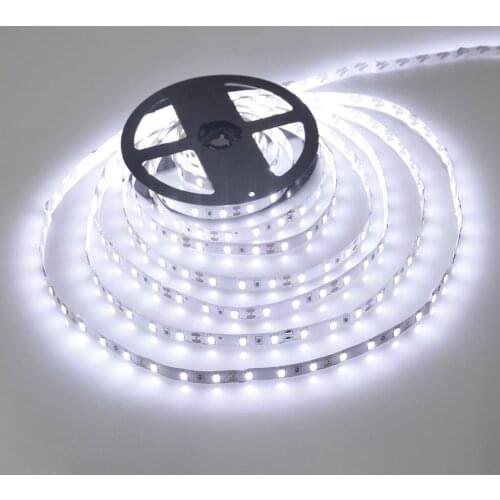LED Strip 5050 5630 2835 RGB lights 12V 5M Flexible Home Kitchen Decoration lamp Waterproof 300 LED Tape Diode Ribbon 60LEDs/M