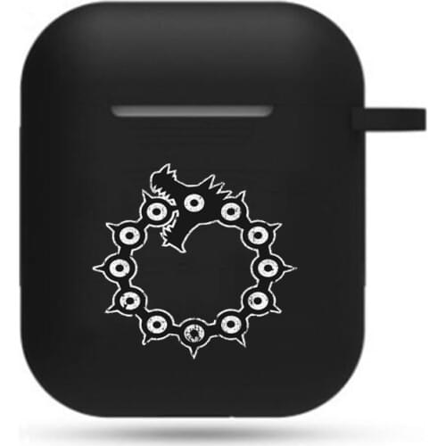 Anime The Seven Deadly Sins Earphone case Protective Headset Cover Headphone Case boy girls Bluetooth Airpods Earphone Case