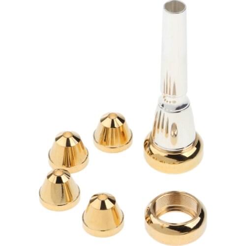 1 Set of Trumpet Mouthpieces with Heads 3c 2c 7c 3b 2b Replacement