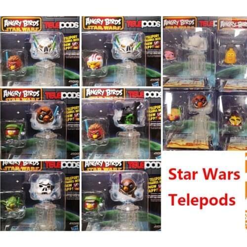 2PCS Hasbro Crazy Birds Star Wars Telepods Figure Battle Catapult Desktop Game Boys Toys Telepods Playset Kids Gift Random 1box