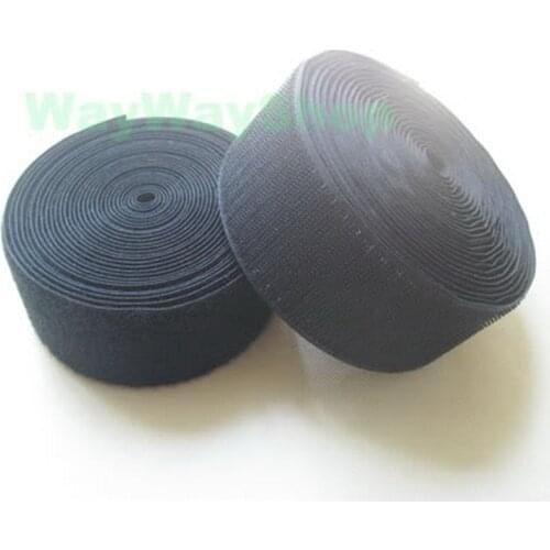 27 yard 1.5" 38mm Sew-On Roll Hook Loop Tape hard soft strap Black