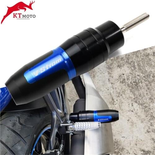 For V-Strom 250 1000 VStrom DL1000 DL250 Motorcycle CNC Accessoires Falling protection Exhaust Slider Crash pad slider