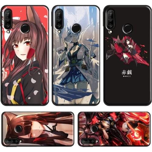 Akagi Atago Azur Lane Case For Huawei P30 Pro P40 P20 Lite Mate 20 Lite P Smart 2019 Z Honor 10 i 8X 9X Nova 5T