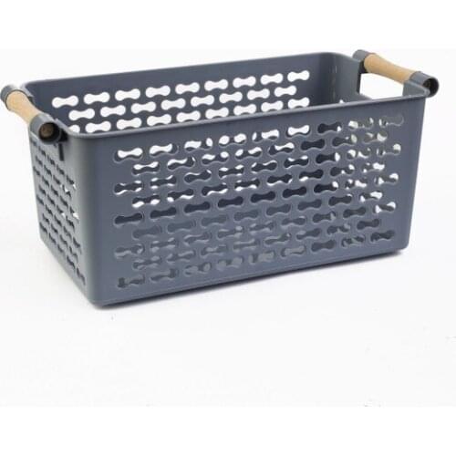 Homeuse Style decorative Multi Purpose Basket Plastic Gray decorative baskets cestos decorativos декоративные корзины
