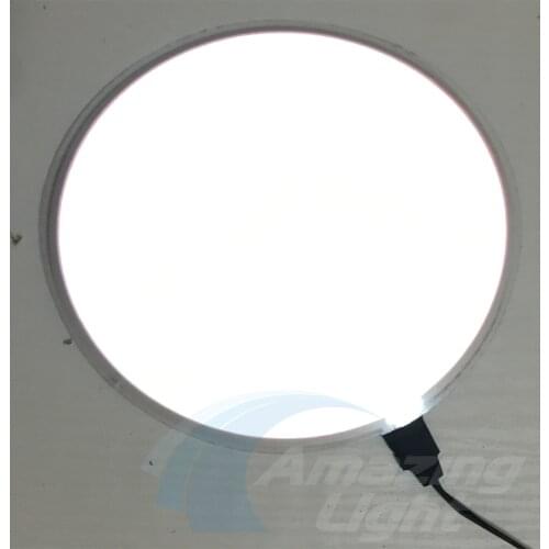 25cm diameter EL backlight el panel el foil el car plate+DC12V free shipping