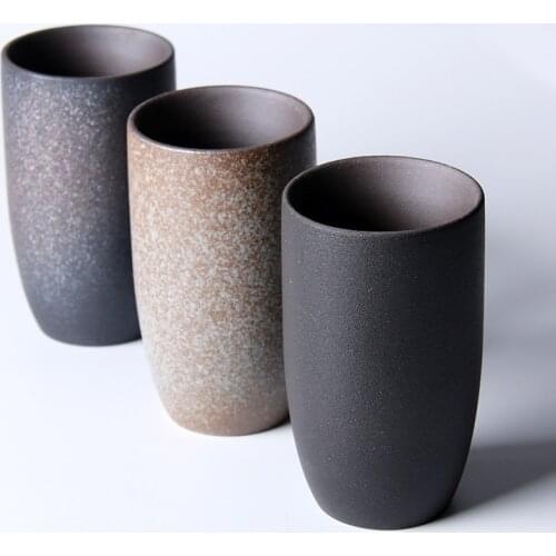 Retro Zen-style Ceramic Porcelain Mug Teaware Drinking Cup Kiln Changed Into Individual Mug Rough Catering Household Pottery Cup