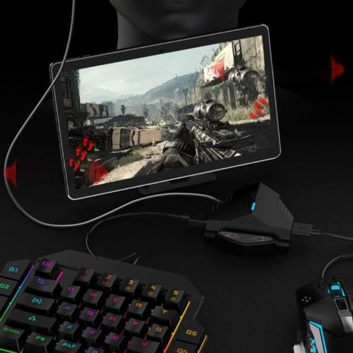 Tablet Phone PUBG Throne Keyboard Mouse Converter Large Projection Screen LOL Smart Press Gun Game Accessories