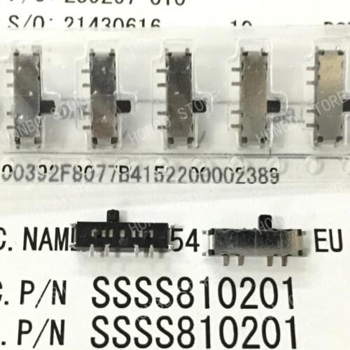 New Slide Switch SSSS810201 SSSS810301 SSSS811101 SSSS811501 SSSS812201 SSSS820101 SSSS820301 SSSS820501 SSSS912500 SSSS916400