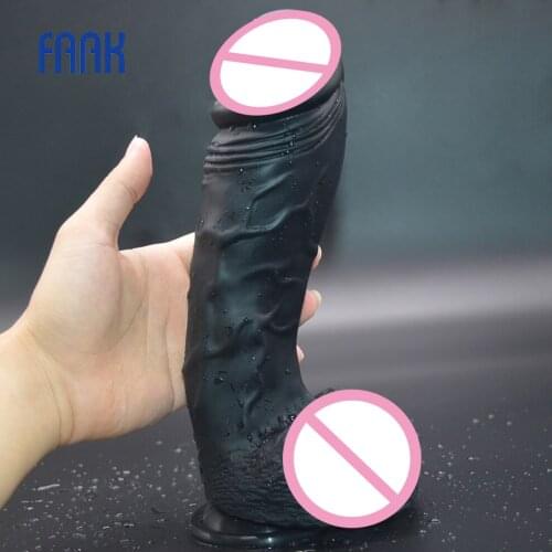 Huge Realistic Dildos Silicone Penis Suction 2.36" Thick Sex Toys For Women Lesbian Masturbate Couple Flirting Sex Shop