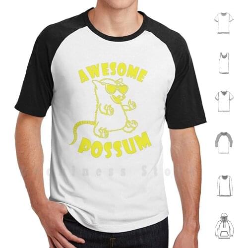Awesome Possum T Shirt Men cotton Cotton S - 6xl Awesome Possum Legends Are Born In August Leo Virgo Zodiac September