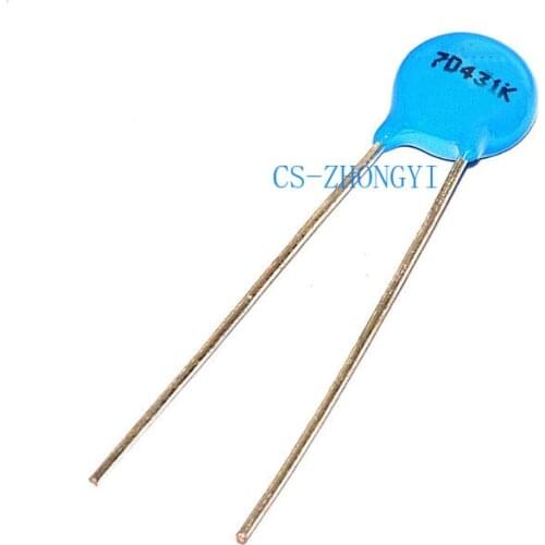 20 pcs Voltage sensitive resistor 07D431K voltage 430V diameter 7MM