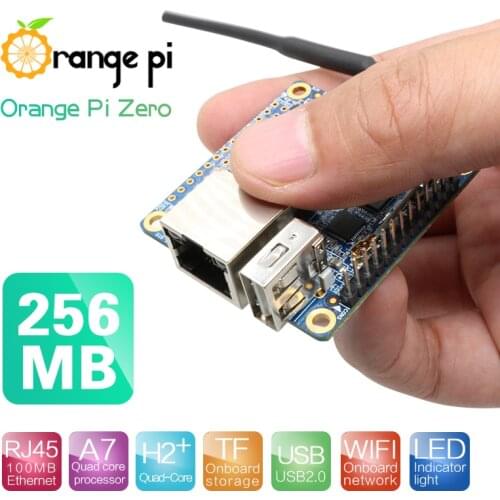 S ROBOT Orange Pi Zero 512MB H2+ Quad-Core Open-Source Single Mini Board OPI11
