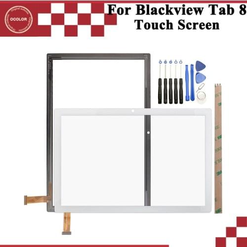 Ocolor For Blackview Tab 8 Touch Screen Testd Digitizer Replacement For Blackview Tab 8 LCD Display Panel Phone Accessories