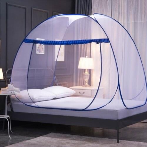 Foldable Yurt Mosquito Net Moustiquaire Net For Single Double Bed Mosquitera Canopy Netting Kids Bed Tent Home Decor Outdoor New