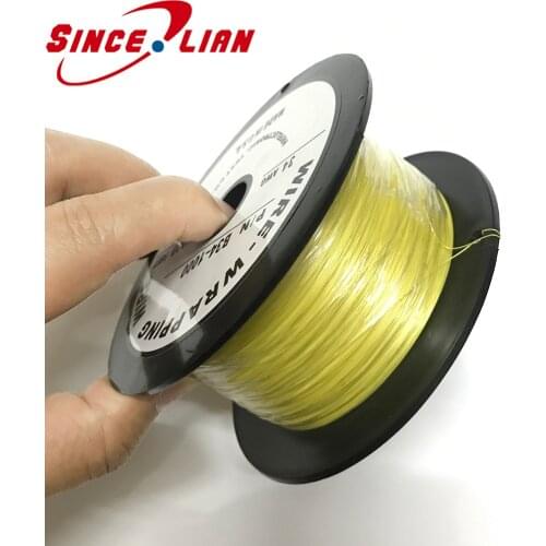 UL1423 34AWG US Imports Silver Plated Wire 305 Meters OK Line OD 0.27MM High Temperature Wire Single-Strand Single Core Cable