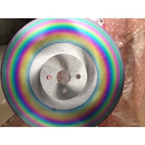 10 inch high-speed steel Saw blade 275 *1.6/2.0*32mm HSS-M42 cutting tools cutting stainless steel special saw blades rainbow