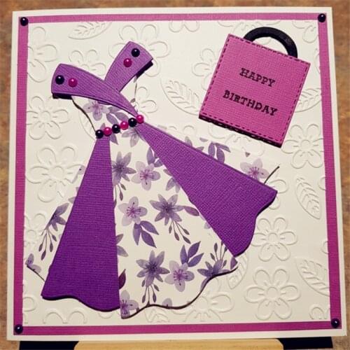 9PcsSet Woman Dress Wedding Metal Cutting Dies Stencils For DIY Scrapbooking Decorative Embossing Handcraft Die Cutting Template