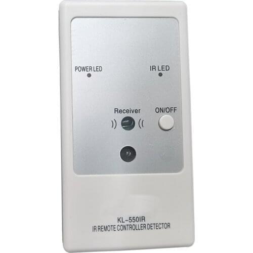 Brand new TV DVD VCD IR Remote Control Decoder Tester Infrared Remote Control Testing Decoder Tester Detector KL-550IR