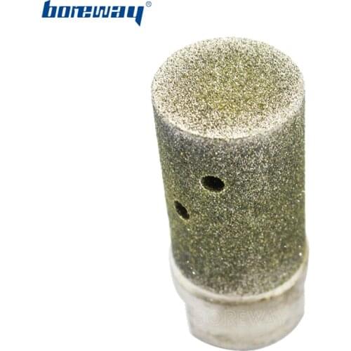 BOREWAY D25*40T*M14 30#, 50# ,100# Electroplated Diamond Wheel For Stone Granite Marble Basin Processing Free Shipping