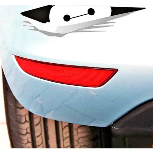 Aliauto Car Accessories 3D Funny Peeking Personality Sticker Decal for Motorcycle Skateboard Suitcase Chevrolet Toyota Kia Opel