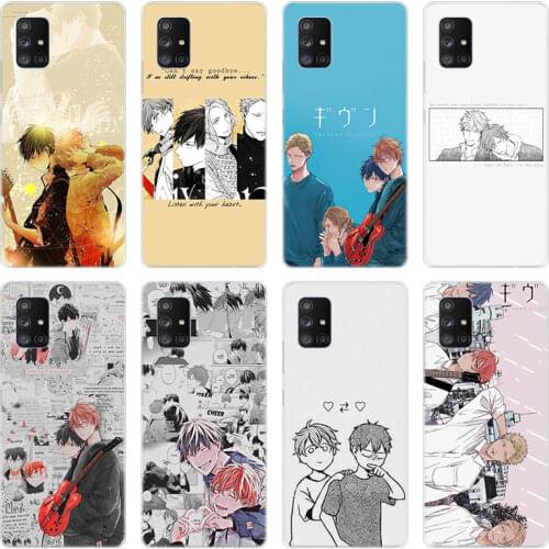 Given Yaoi Anime Soft Case for Samsung Galaxy A10 A21 A30 A50 A70 S A20 E A40 A01 A11 A31 A41 A51 A71 A81 A91 Silicone Cover