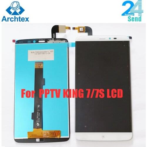 For Original PPTV KING 7/7S LCD Display + Touch Screen Digitizer Assembly 6.0 inch 2560x1440P PPTV King PP6000 LCD Screen Tools