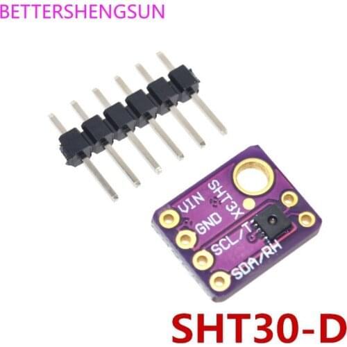 GY-SHT30-D module SHT30 digital temperature and humidity sensor module IIC interface SHT30-D