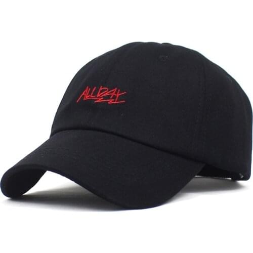 Letter Embroidery Cotton Baseball Cap Adjustable Outdoor Snapback Hats for Men and Women 258