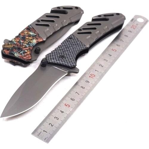 Pocket Folding Knife Camping Hiking Tactical Survival Knife 440c Blade Hunting Knives Multitools Outdoor EDC Rescue Tool