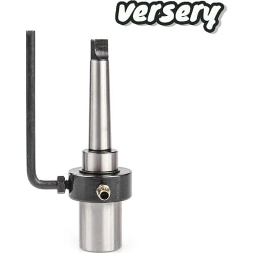 Versery Morse Taper Arbor MT2/MT3 For Annular Cutter Hollow Drill Bit Clamp Chuck Magnetic Drill Extension Drilling Tool Holder
