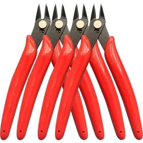 5 Inch Wire Cutters Multifunction Insulated Handle Flush Cutting Snips Scissors Electrician Scissors Steel Pliers Hand Tools