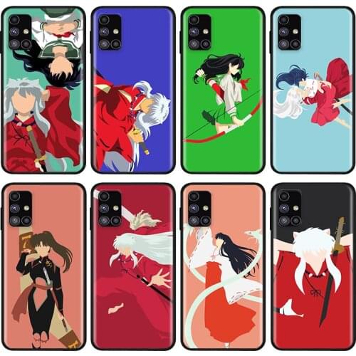 Cute Anime Inuyasha Sesshoumaru For Samsung Note 20 10 8 9 M02 M31 S M60S M40 M30 M21 M20 M10S F62 M01 Ultra Pro Plus Phone Case