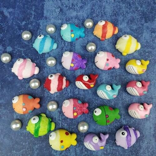 Cartoon fish fridge magnet set office photo message Whiteboard refrigerator magnetic stickers strong neodymium magnets home deco