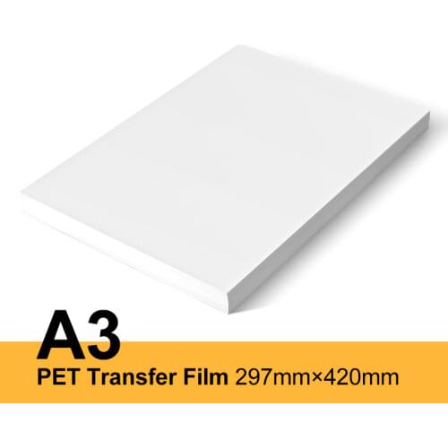 NEW 10PCS 20PCS A3 PET Transfer Film For DTF Ink Printing PET Film Printing And Transfer For Direct Transfer Film Printing