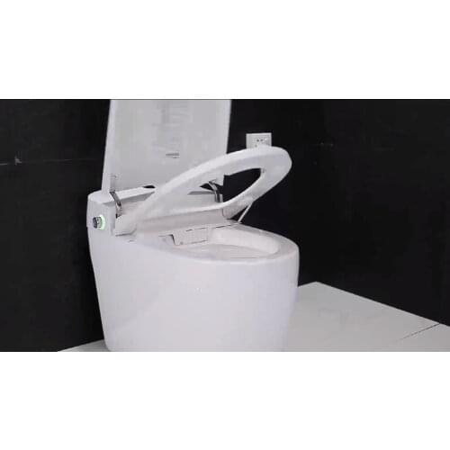 Wholesale cheap 110V/220V auto open one piece japanese electric bidet siphonic intelligent smart wc automatic toilet