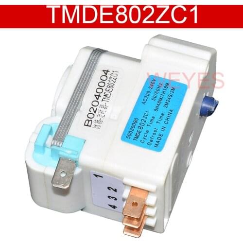 Well Tested Defrost Timer TMDE802ZC1 AC200-240V Defrost Time 2M24S/2M Refrigerator Timer