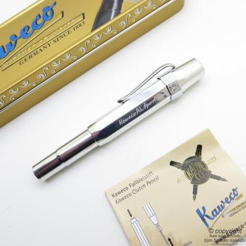 Kaweco 10000629 Al Sport Bright Chrome Fountain Pen | İsme Special Pen