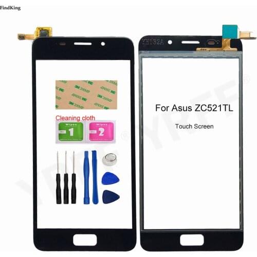 5.2'' Touch Screen For Asus Zenfone 3s Max ZC521TL Touch Screen Digitizer Sensor Front Glass Panel Replacement Part