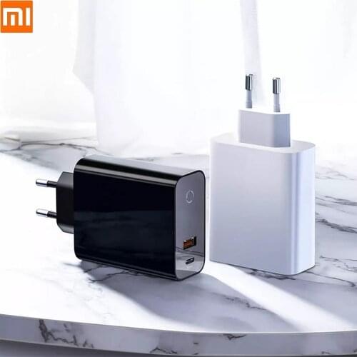 Xiaomi PPS Digital Display Charger (C+U) 45W 1A1C dual port output Digital Display Intelligent power off EU plug