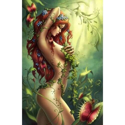 2021 New Sexy Women 5D DIY Full Round/Square Diamond Painting Cross Stitch 3D Embroidery Rhinestone Mosaic Home Decor Art Y660