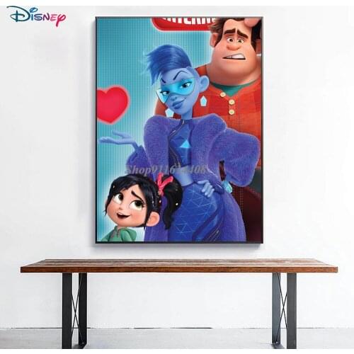 Disney Canvas Painting Invincible Destruction Wang Quan Anime Poster and Prints Wall Art Picture for Kids Living Room Home Decor