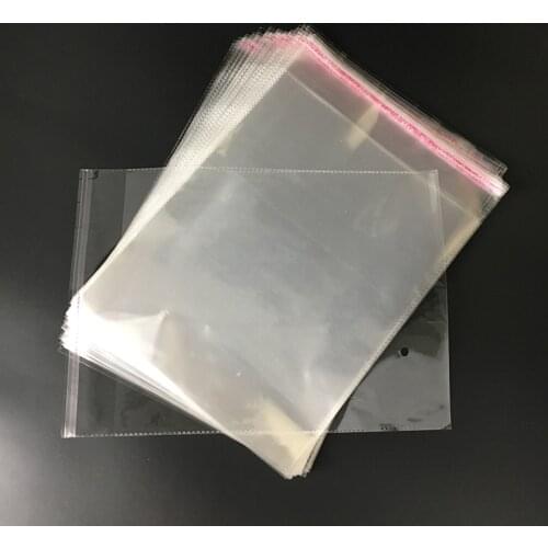 Any size Clear Resealable Cellophane/BOPP/Poly Bags Transparent Opp Bag Packing Plastic Bags Self Adhesive Seal free shipping