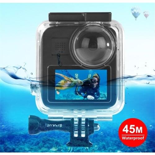 45m Underwater Waterproof Case Cover Housing for GoPro MAX Camera Protective Cover Housing Mount for Go Action Pro Camera